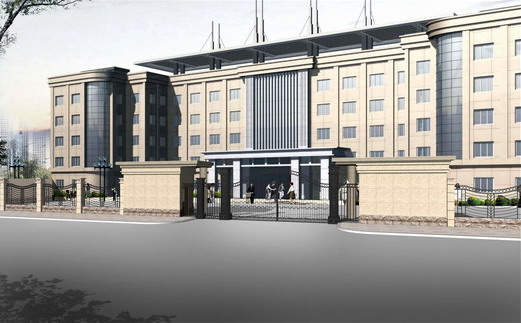 陕西银监局办公楼装饰装修工程外立面 .jpg