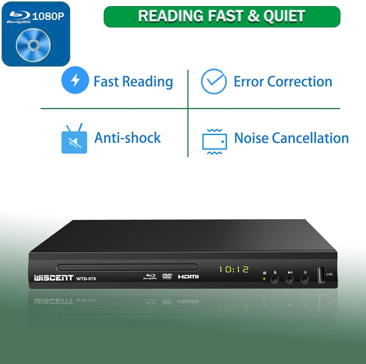 WTB-978 Blu Ray DVD Player_WISCENT