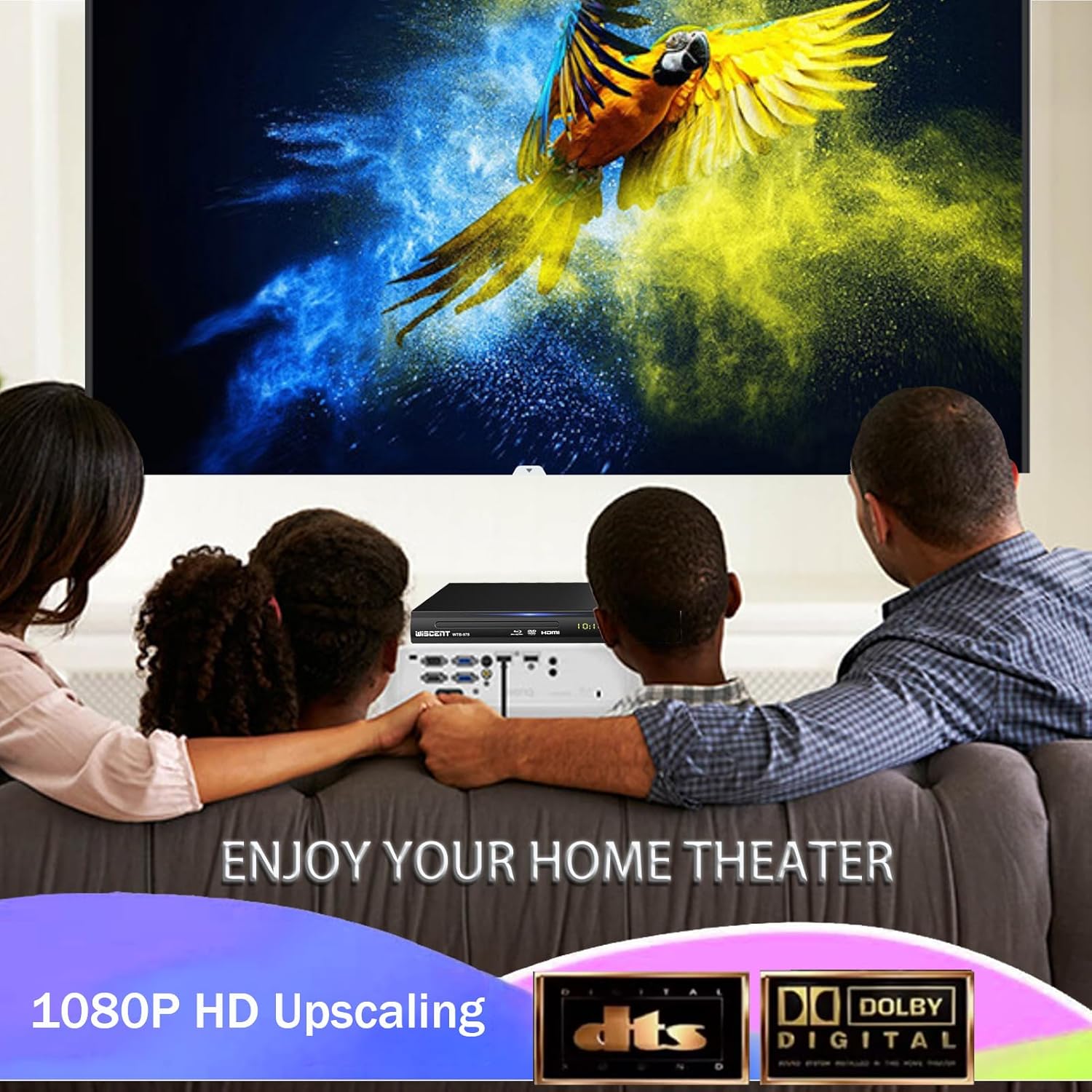 WTB-978 Blu Ray DVD Player_WISCENT