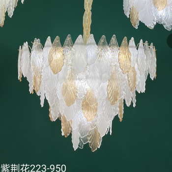 Crystal chandelier