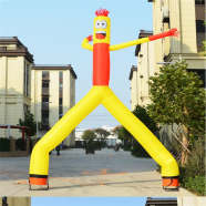 小黃人舞星充氣舞星卡通氣模開業慶典廣告宣