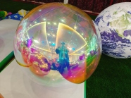 商場充氣布置 #充氣碰碰球 #氣球氣模