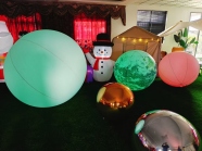 霞光游樂充氣炫彩球出口數據:年銷30國的