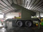 《炮兵對抗訓練核心-霞光游樂充氣大炮靶標