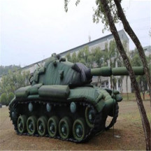 軍用充氣氣模演習坦克軍演高仿真充氣軍事模