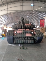 探索充氣坦克和充氣假目標的戰術價值