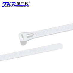 可退式白色尼龍扎帶