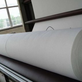 Polyester filament geotextile