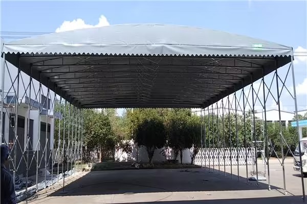 【雨棚●佳圆雨棚】活动仓库雨棚如何更好的发挥作用? 【雨棚●佳圆雨棚】活动仓库雨棚如何更好的发挥作用?