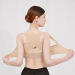 X-shaped breast shaping underwear with breast support
