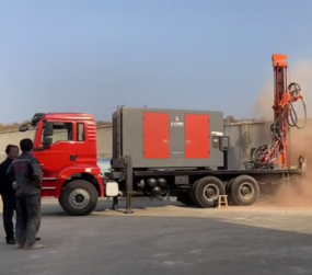 車載款氣動水井鉆機湖北開鉆