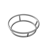 鍋架 無(wú)磁圓管鍋架 帶盤(pán)鍋架 小號(hào) 中號(hào)