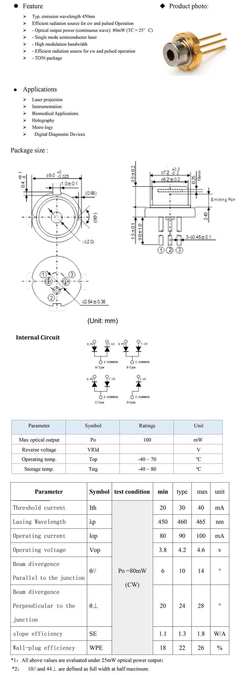 TO56 80mW 450nm laser diode.jpg