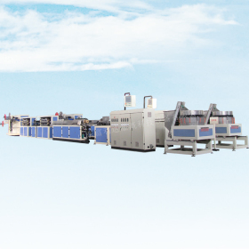 內鑲貼片滴灌帶生產機組