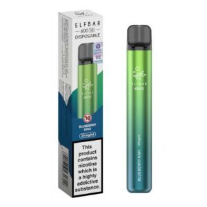 Elf Bar 600 V2 Disposable Vape Blueberry Kiwi-wazaki Elf Bar 600 V2 Disposable Vape Blueberry Kiwi-wazaki