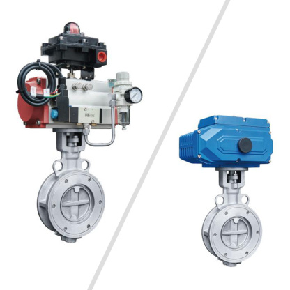 對(duì)夾式三偏心蝶閥