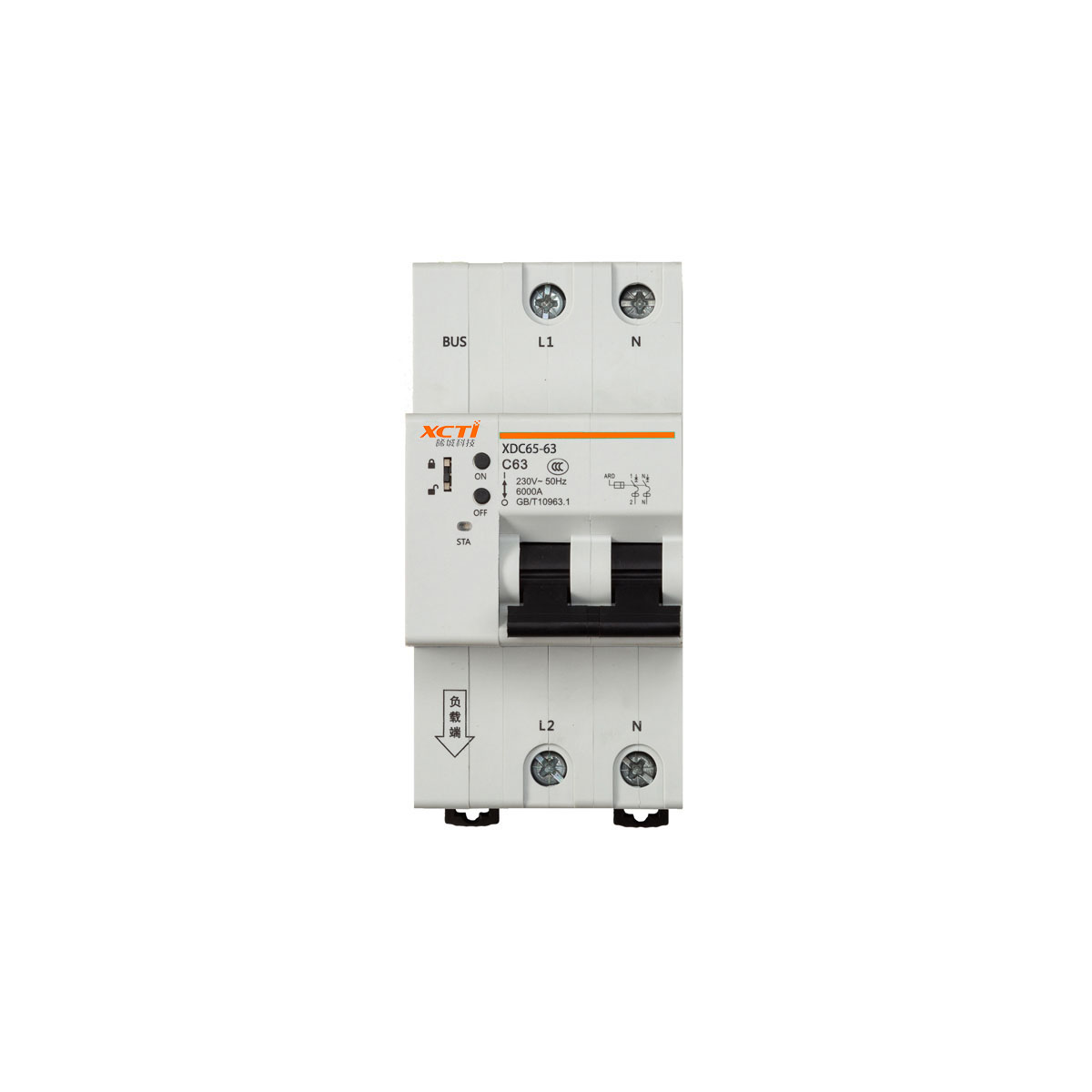 XDC65-63/2P系列物联网小型断路器