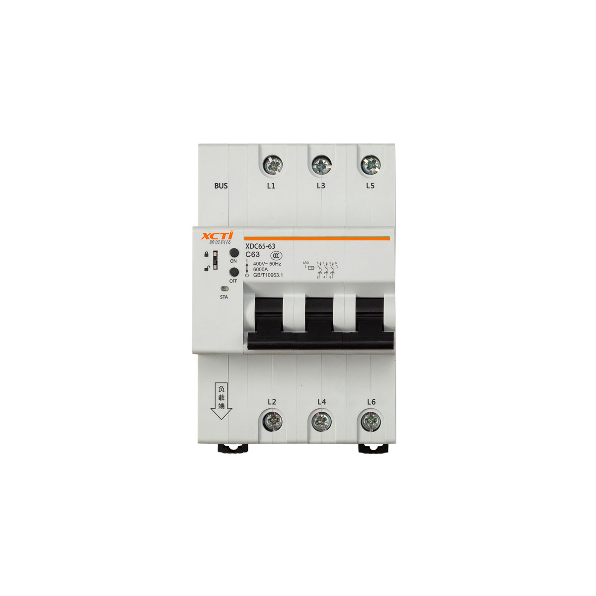 XDC65-63/3P系列物联网小型断路器