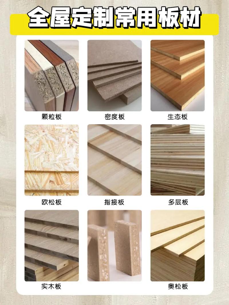 打衣柜用什么板材好