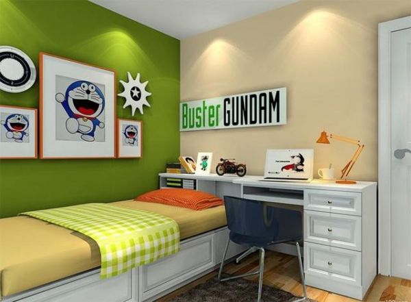 ��ͯ����ɫǽ��Ч��ͼ