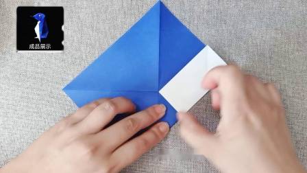 可爱的小企鹅手工折纸