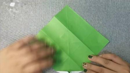 鲨鱼手工折纸,鲨鱼宝,有趣的折纸,一起来折吧