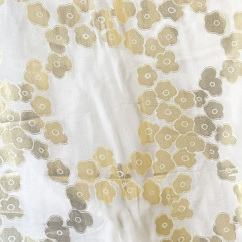 Chiffon Silk Lurex Jacquard
