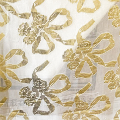 Chiffon Silk Lurex Jacquard
