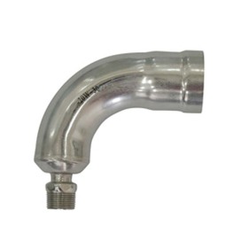 不銹鋼環(huán)壓異徑外絲彎頭