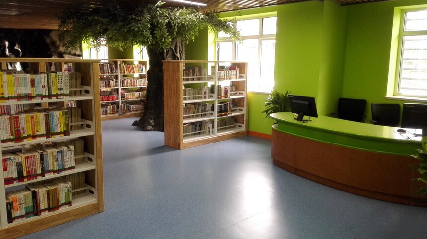 山东省少年儿童图书馆装饰工程