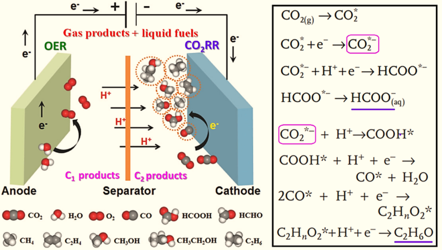߻CO2RRʾͼͿܵĲ.png