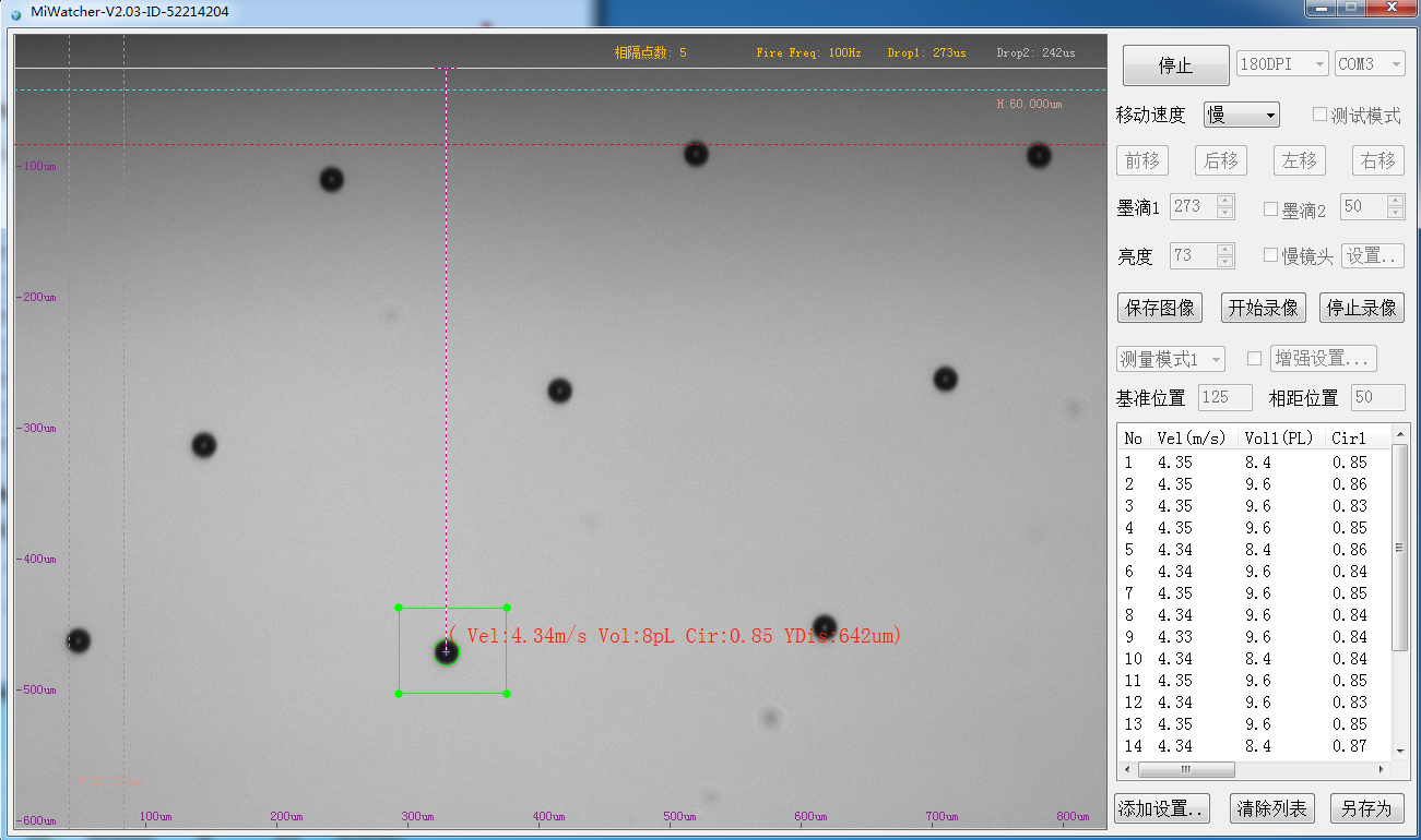 Drop Watcher System Ink Drop Observation System Ink Drop Watching_杭州米杰 ...