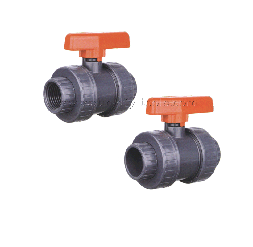 STD182020 PVC Double Union Ball Valve Thread and Socket End1.gif