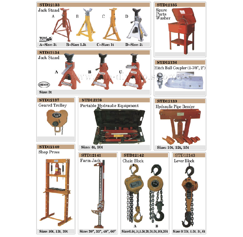 141 Jack Stand��Geared Trolley��Spare Part Washer��Hitch Ball Coupler��Stop Press��Block1.jpg