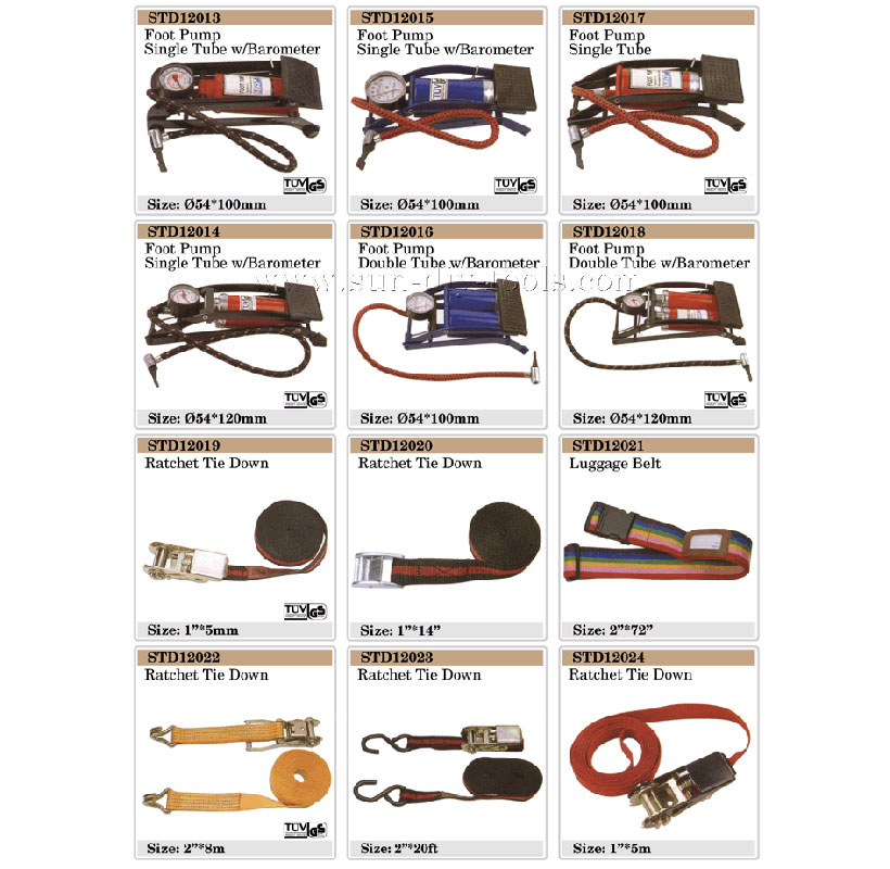 132 Foot Pumps��Ratchet Tie Down��Luggage Belts1.jpg