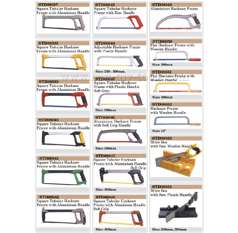 83 Hacksaw Frame��Mitre Box with Saw1.jpg