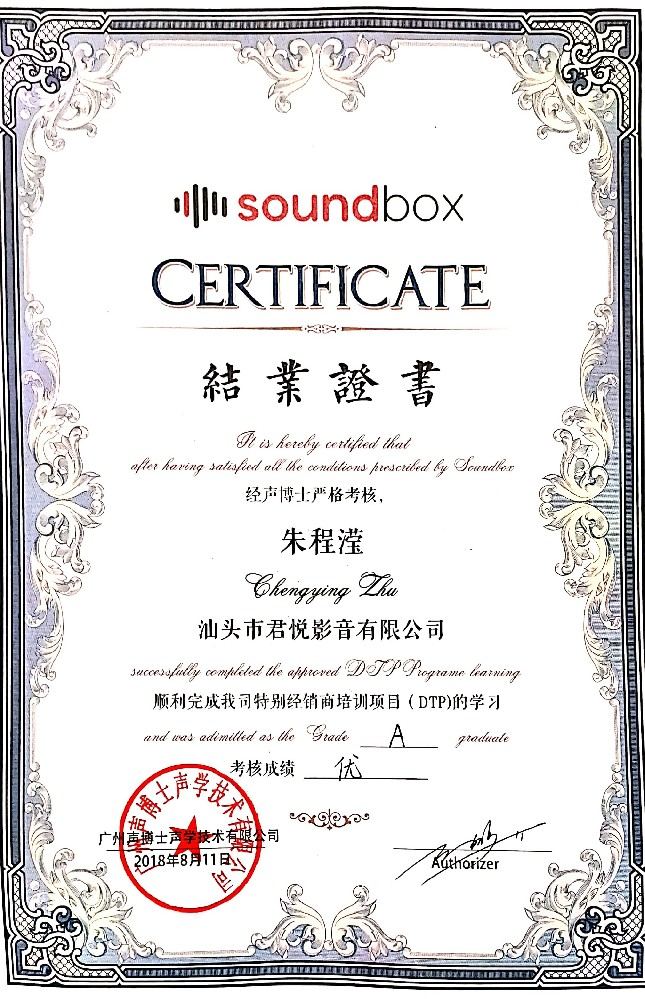 SOUNDBOXѧѵҵ֤飨ޣ
