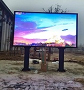 戶(hù)外雙立柱LED顯示屏
