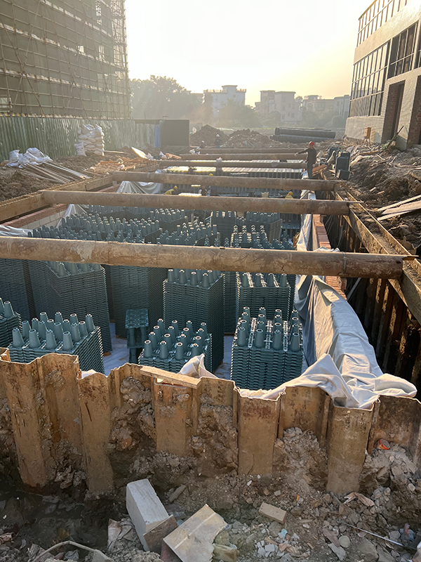 雨水收集系统模块设施的安装流程 雨水收集系统模块设施的安装流程
