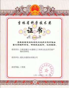 吉林省科學技術獎