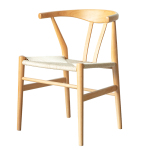 Custom European Beech Wood Stacked Dining Restaurant Chair