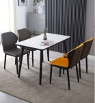 Simple and Modern Home Dining Restaurant Chair with a Light Luxury and High-end Feel