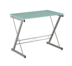 Single Glass Steel Office Tables Computer Desk Office Staff Desk