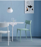 Modern Outdoor Furniture Plastic Chairs Restaurant Chairs Plastic Dining Chair