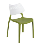 Sera Dining Chair Plastic Chair Comfortable Stackable Wholesale Cheap Outdoor Garden Cafe Hotel Modern