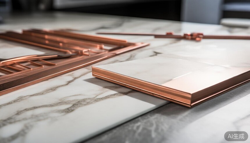 雕刻大理石工具_手工雕刻大理石视频_通体大理石瓷砖的深度加工可能性:雕刻、镶嵌与金属饰条搭配