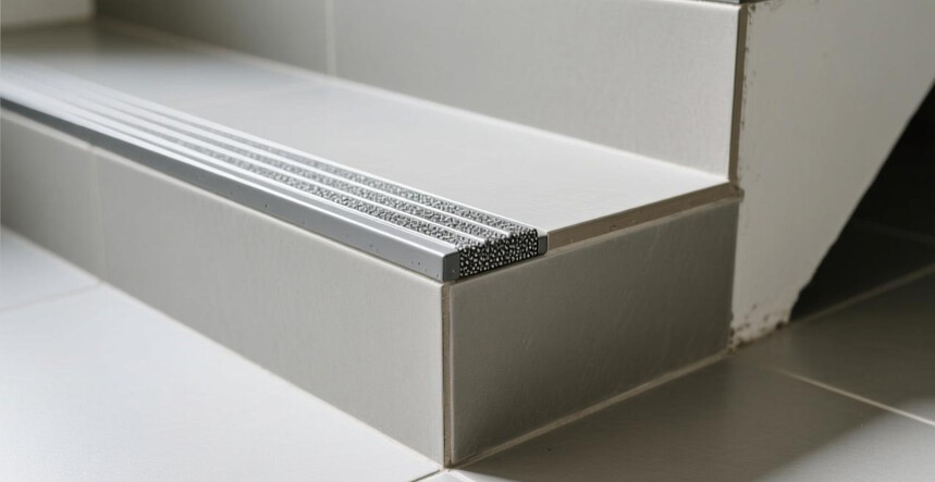 楼梯地砖搭配_楼梯地砖工程量计算规则_配套小地砖的防滑等级划分及其在坡道、楼梯等不同场景的应用