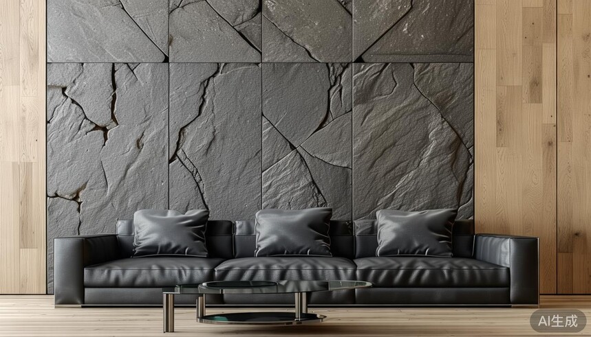 自然石系列瓷砖的纹理与家具木纹的搭配法则:遵循相似或相反的原则?_东鹏瓷砖木纹洞石_东鹏瓷砖木纹洞石质量