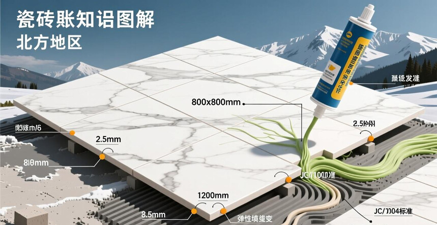 大理石热膨胀系数_大理石膨胀系数和钢材膨胀系数_北方地区铺贴中板通体大理石瓷砖上墙,如何应对温差带来的膨胀应力?