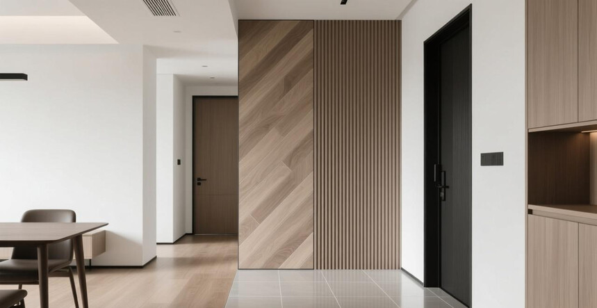 自然石系列瓷砖的纹理与家具木纹的搭配法则:遵循相似或相反的原则?_东鹏瓷砖木纹洞石_石材纹理瓷砖